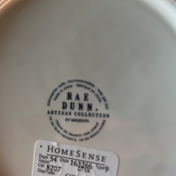 Rae Dunn Tea from 2018 with dimples - Picture 3 of 3